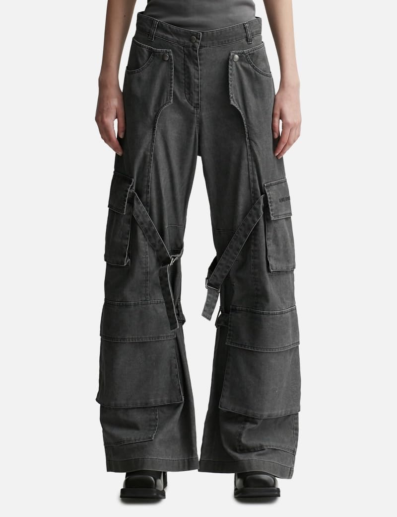 Women's Pargot Coated Canvas Pants: fashion-forward, waterproof, and versatile.