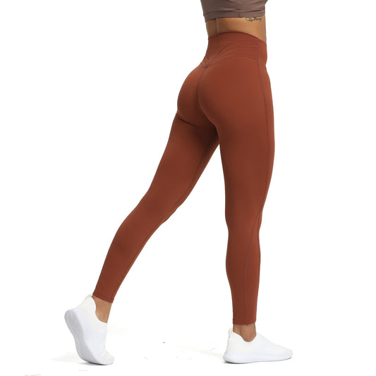 Padded, Comfy, High-Waisted, Supportive Workout Leggings for Women's Yoga.