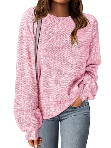 Cozy Oversized Winter Knit Sweater with Strong Fashion Trends.