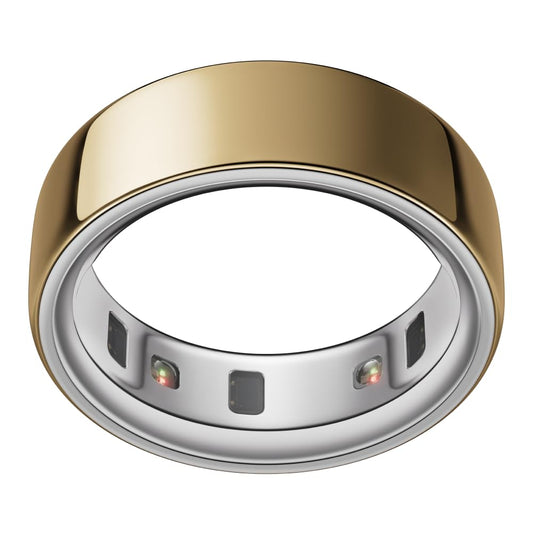 Oura Ring 4 Gold Size 7 with Sizing Kit Included.