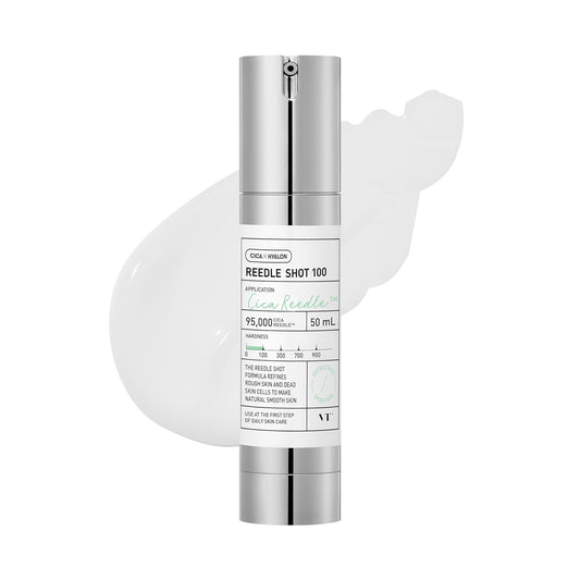 VT COSMETICS CICA Reedle Shot 100 Essence | Daily Face Essence for Soft Skin, Centella Complex, ...