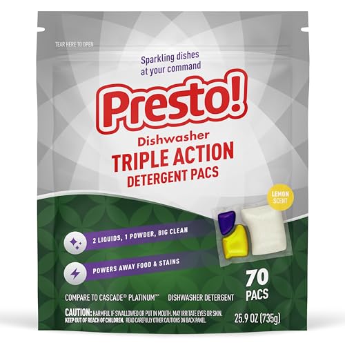 Presto Dishwasher Pacs: Do They Beat Cascade? Our Test Results