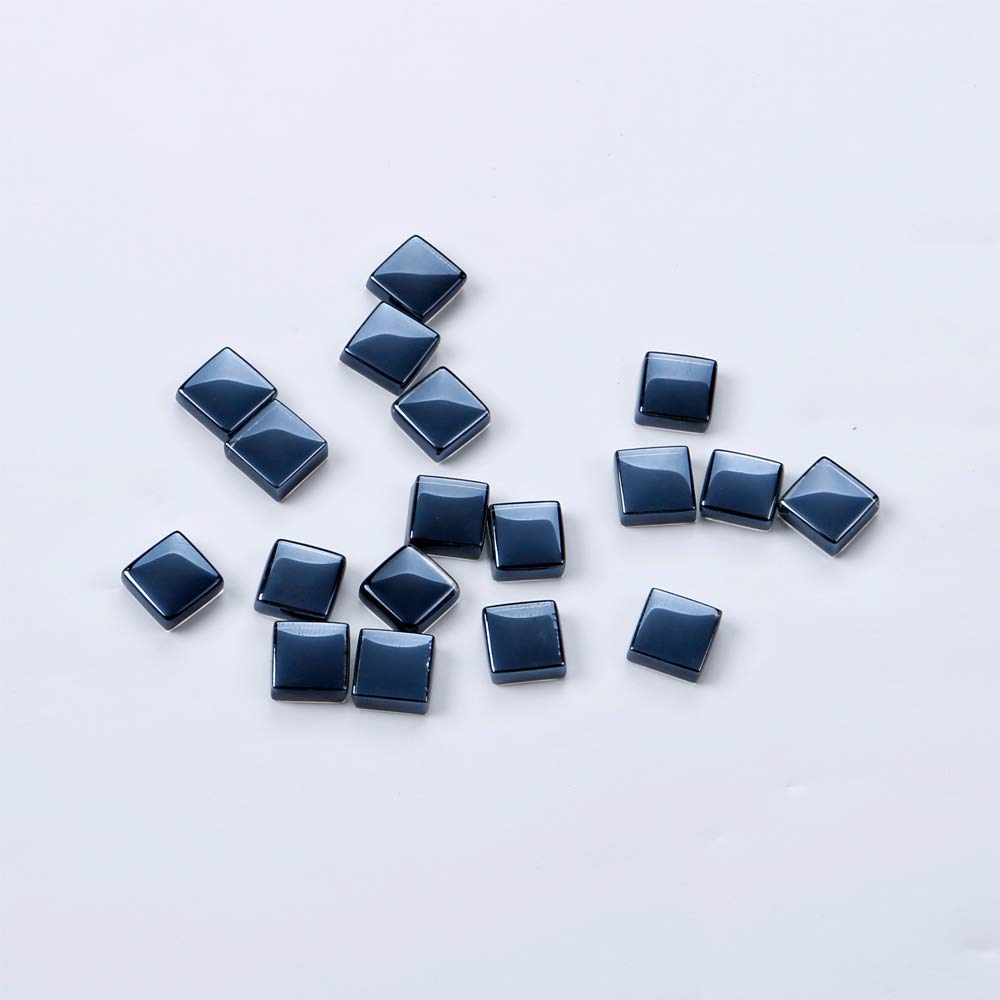 Small Black Mosaic Tiles for Crafting