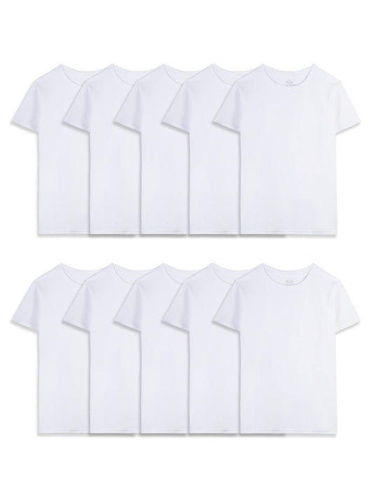 Fruit of the Loom Boys' Eversoft Cotton Undershirts, T Shirts ⁘ Tank Tops.