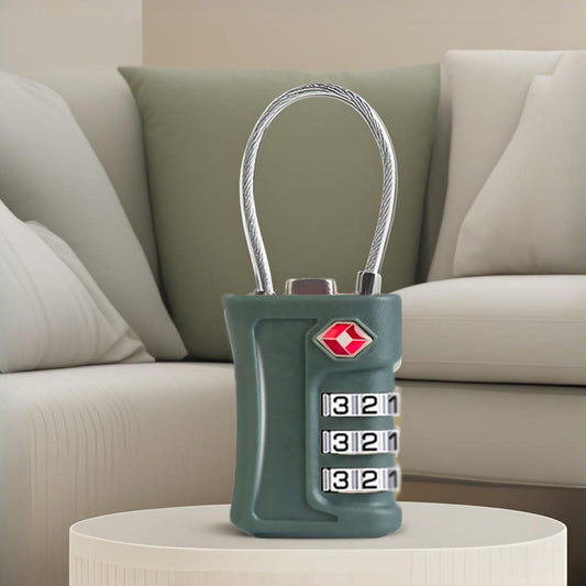 Luggage Combination Lock Cyan