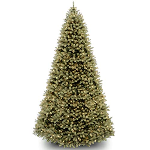 Pre-Lit Artificial Christmas Tree with Realistic Douglas Fir Appearance