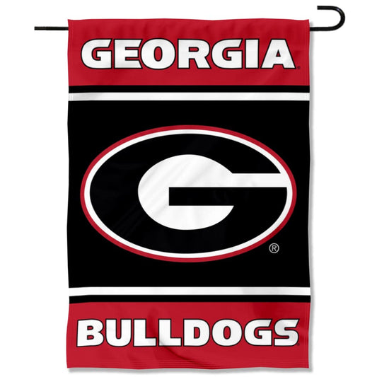 College Flags ⁘ Banners Co. Georgia Bulldogs Garden Flag.