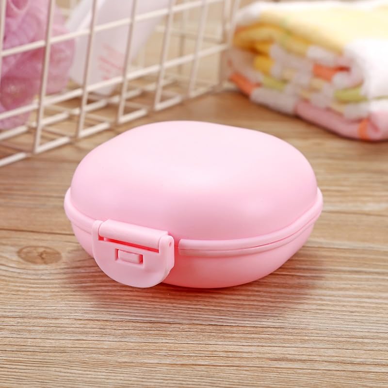 Portable Color Soap Box Container - Bathroom & Shower Travel Accessories