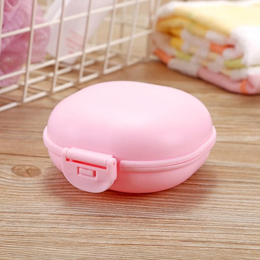 Portable Color Soap Box Container - Bathroom & Shower Travel Accessories