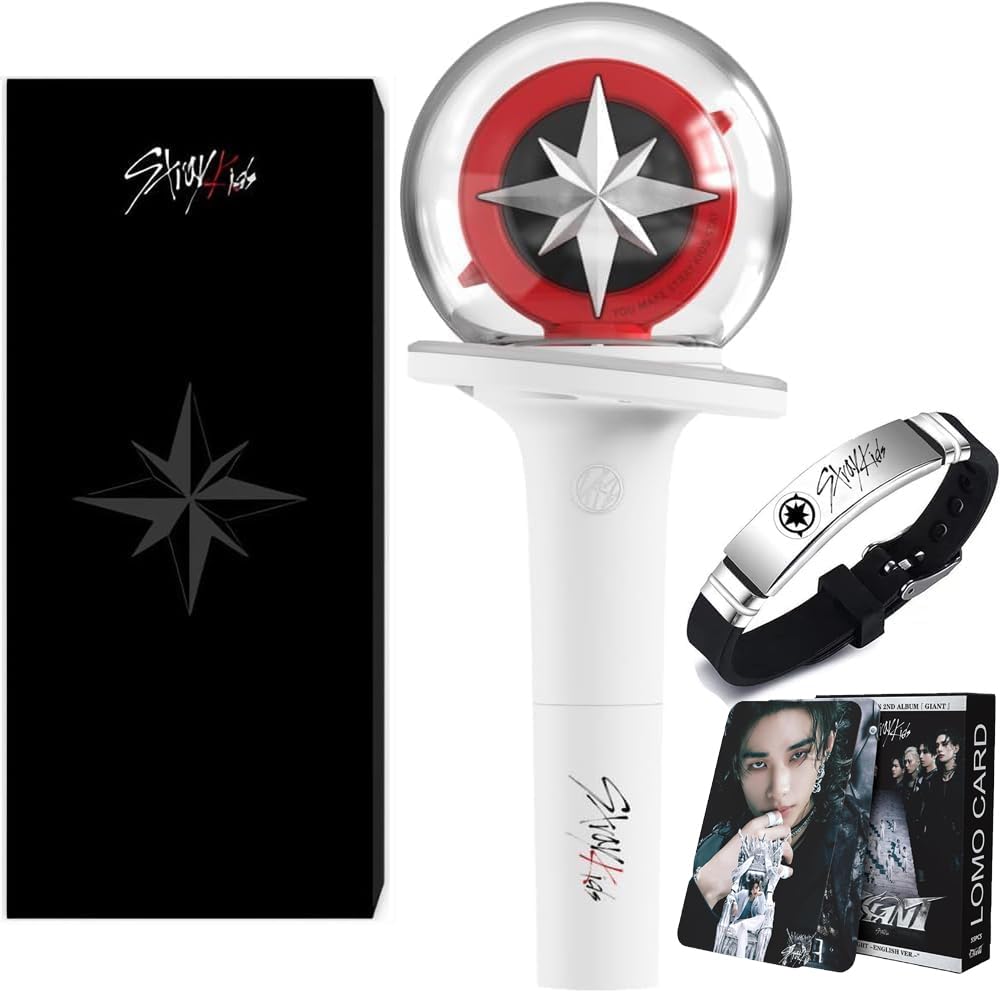 Official K-Pop Merchandise: Stray Kids Lightstick for Concert and Events.