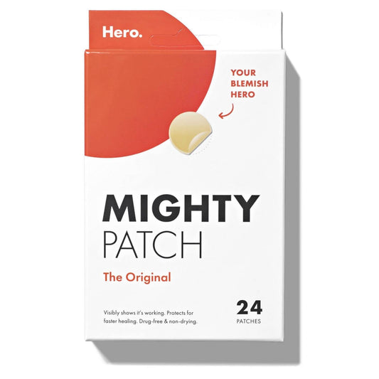 Mighty Patch Original - Hydrocolloid Acne Pimple Patch Spot Treatment (24 count).