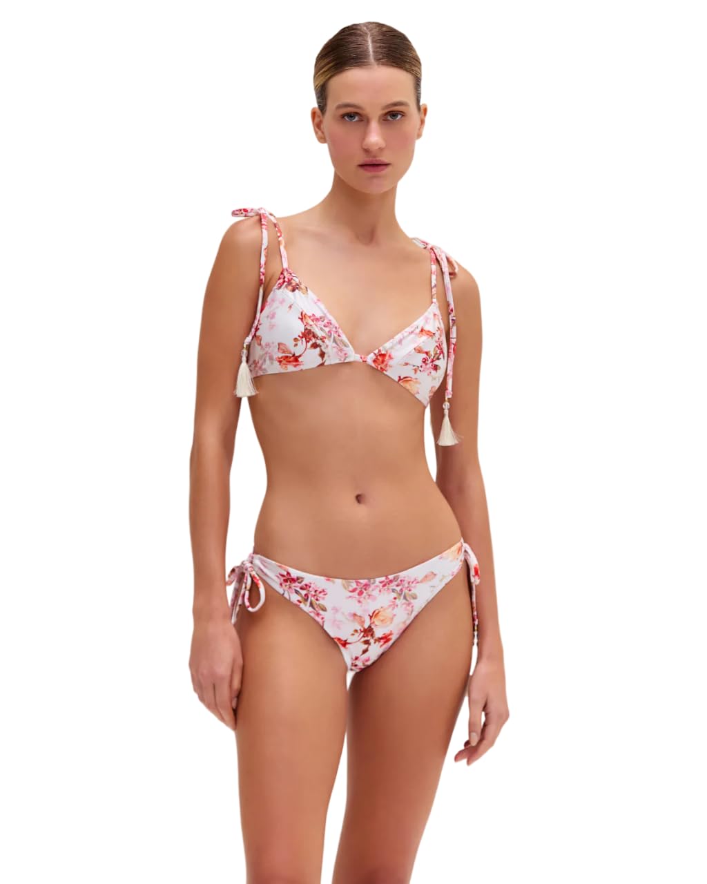 Bikini Bottom's Hottest Newcomer: PATBO Sizzles in Floral Haze Bikini