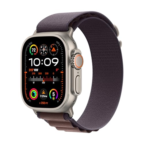 Apple Watch Ultra 2 Smartwatch with Titanium Case and Fitness Tracker