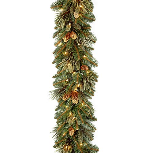 Pre-Lit Carolina Pine Artificial Christmas Garland