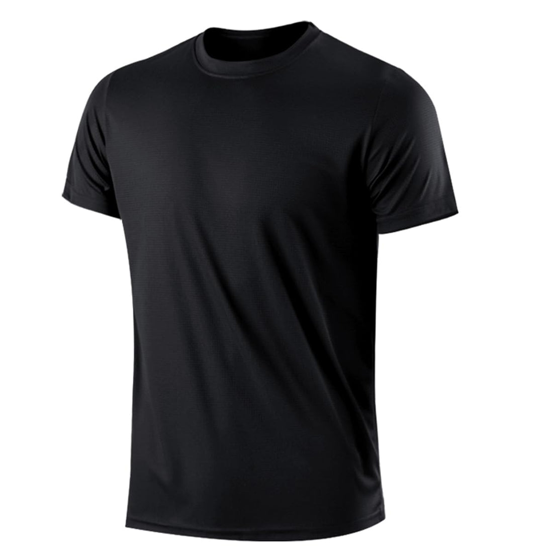 Men's Active Quick Dry Crew Neck T Shirts for Gym