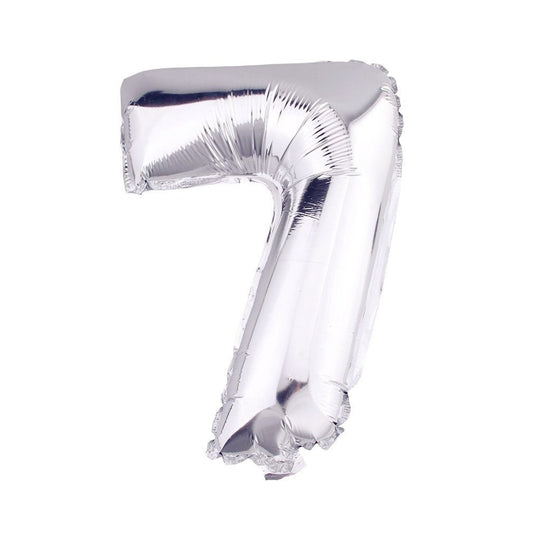 Silver Foil Balloons for Party Decor