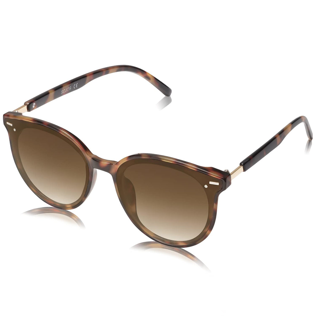 Trendy Women's Round Sunglasses with Large Frames for Summer Sale