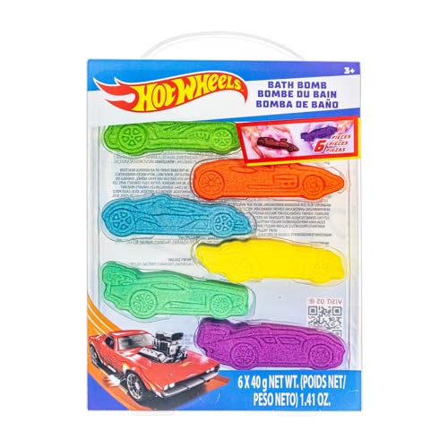 Hot Wheels Themed Bath Bombs for Kids