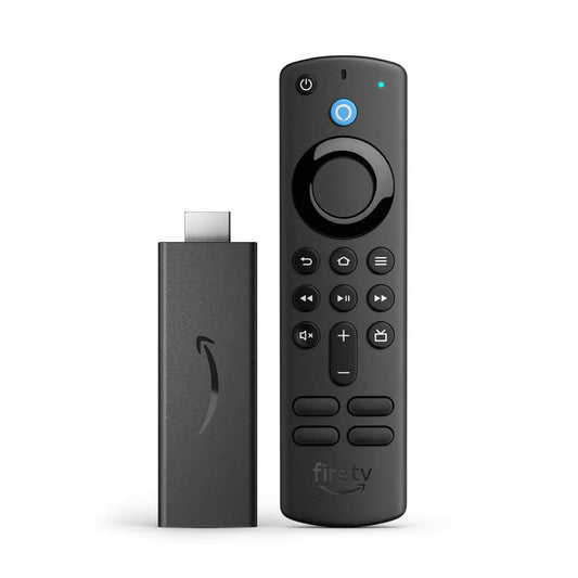 Amazon Fire TV Stick, HD, sharp picture quality, fast streaming, free &amp; live TV, Alexa Voice Remote with TV controls