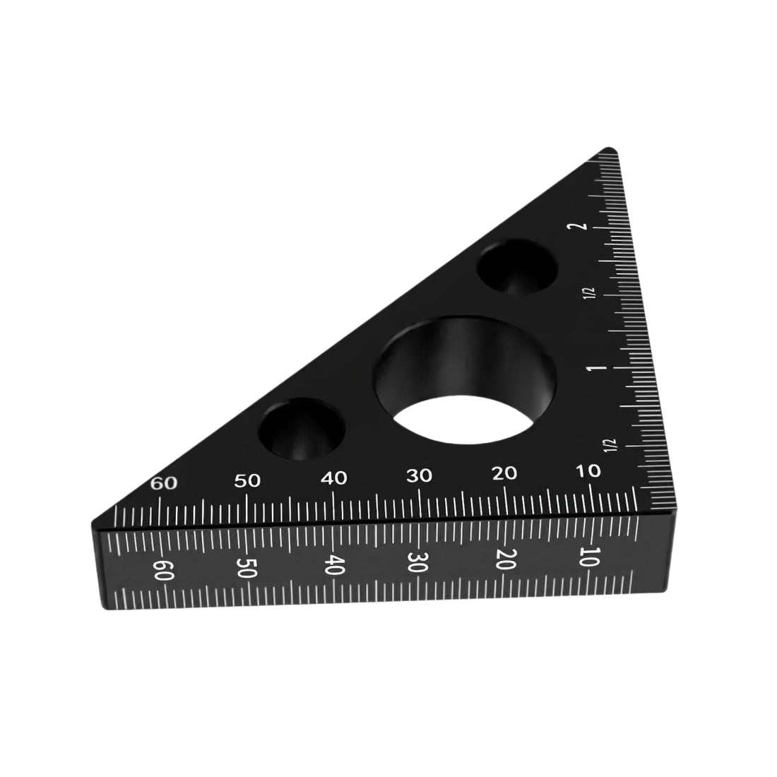 Precision Anodized Aluminum Right Angle Gauge Ruler for Woodworking
