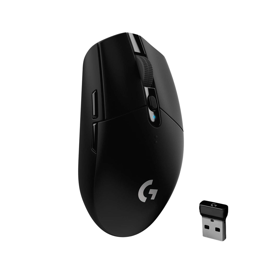 Logitech G305 Wireless Gaming Mouse with Hero Sensor and 12K DPI.