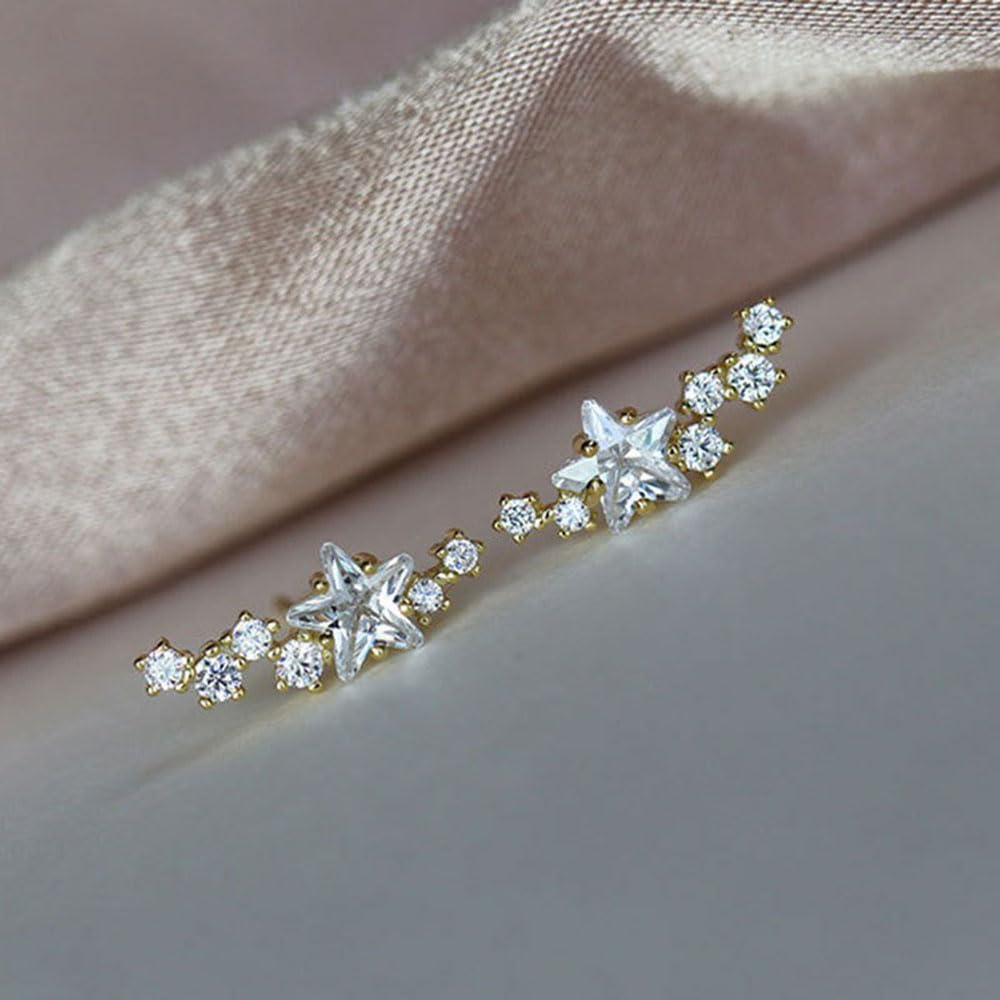 Real Gold Plated CZ Studs That Actually Stay Sparkly Forever