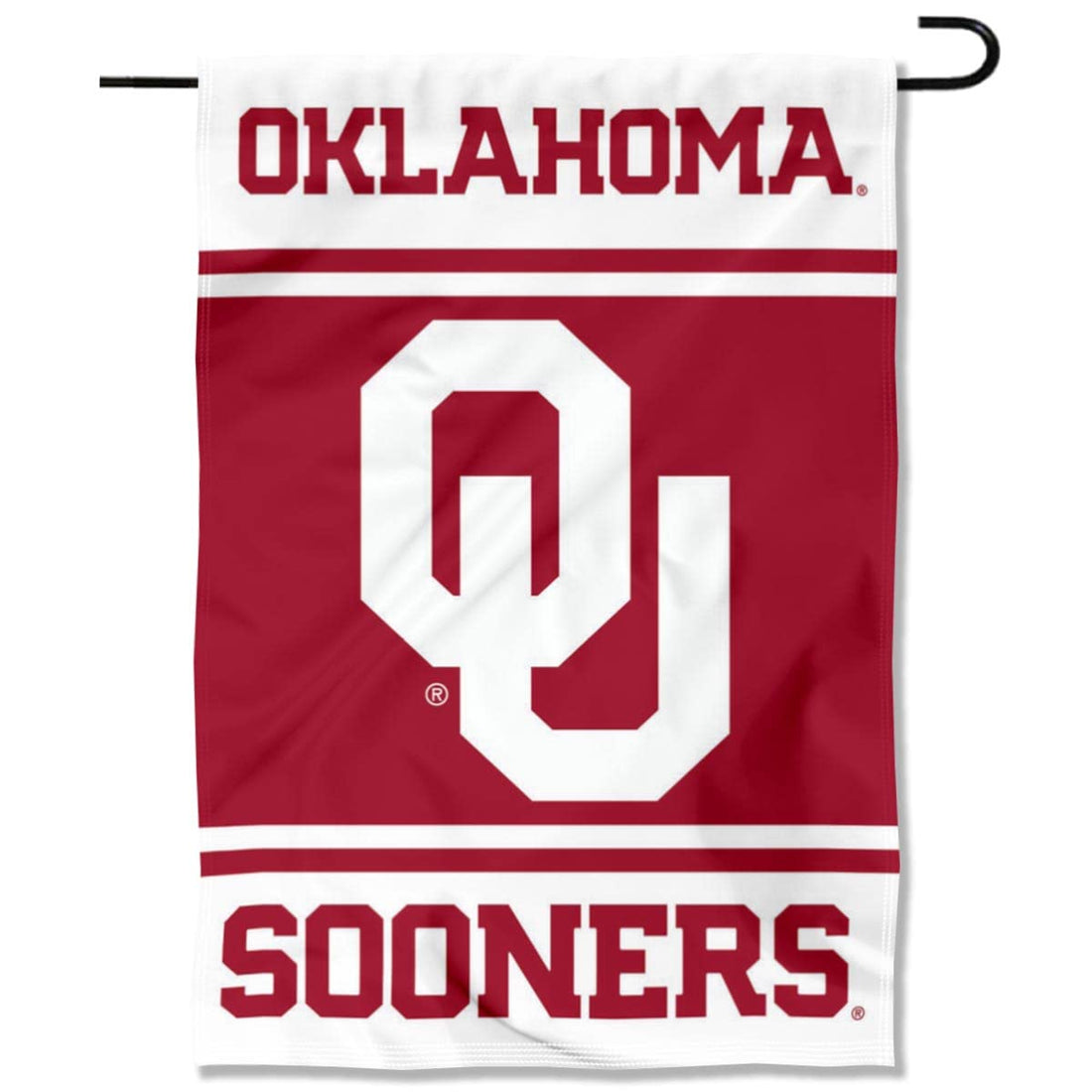 College Flags ⁘ Banners Co. Oklahoma Sooners Garden Flag.