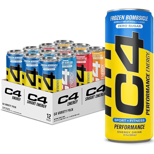 Zero Sugar Energy Drink with Ca+, Pre-Workout Energy Pack.