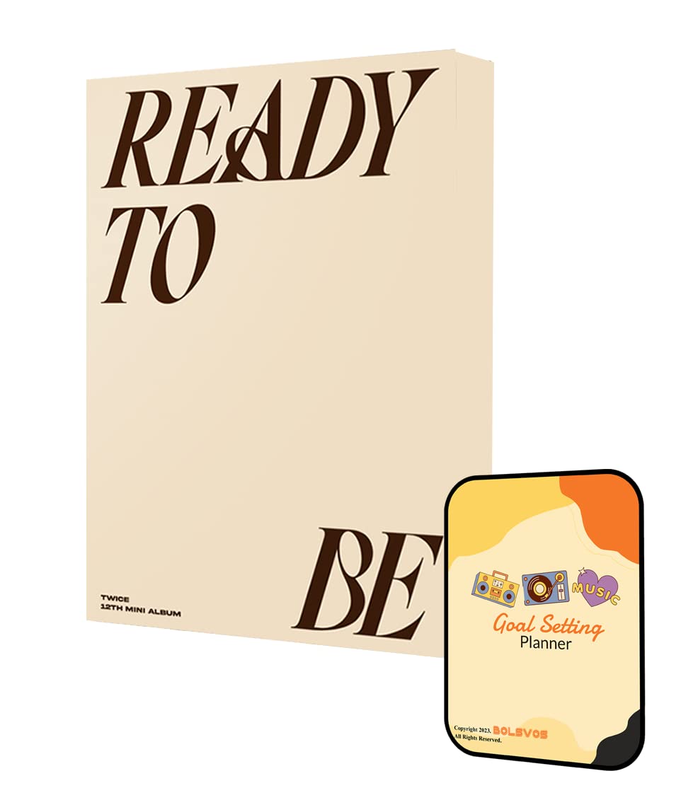 TWICE READY TO BE Album [BE Ver.]+Pre Order Benefits+BolsVos Exclusive K-POP Inspired Digital ...