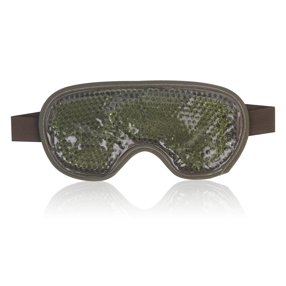 Cold Gel Eye Mask for Puffy Eyes, Migraines, and Redness Relief