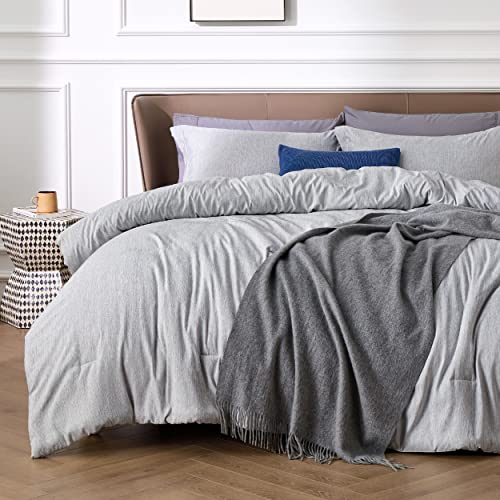 Bedsure Queen Comforter Set - Grey Soft Bedding for All Seasons Review