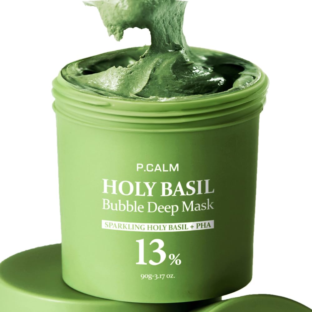 P. CALM Holy Basil Bubble Deep Mask Review