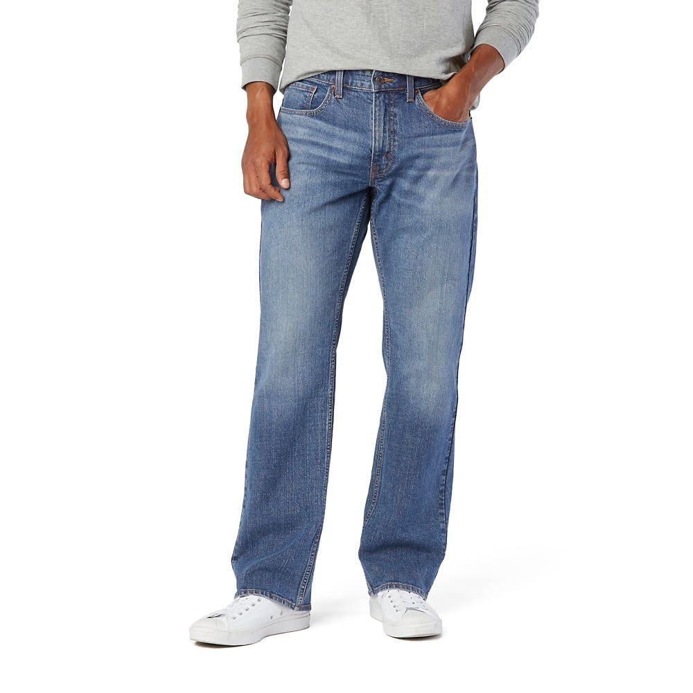 Levi's Premium Relaxed-Fit Jeans with Comfort and Stretch Features