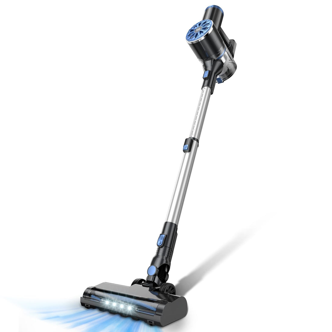 Cordless Vacuum Cleaner, Self-Standing with 25Kpa Powerful Suction, with a battery level displayer, Lightweight Stick ...