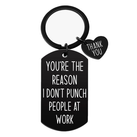 Funny Keychain Gifts for Coworkers and Employees - Retirement and Office Humor Keychains