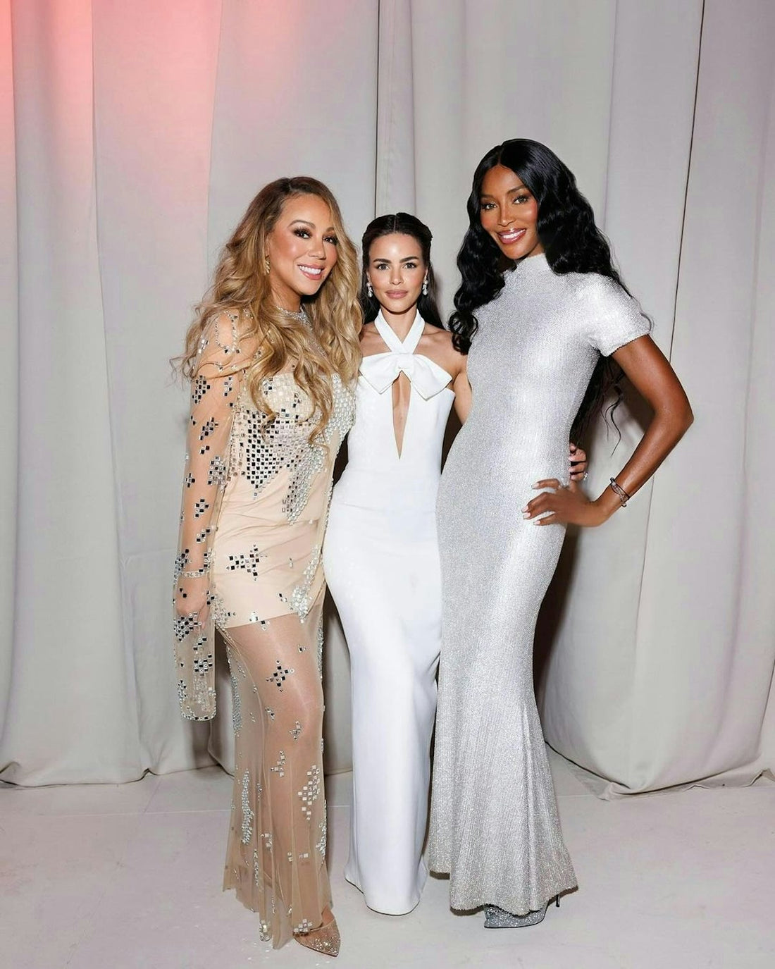 Mariah Carey And Naomi Campbell At Kamani And Adelle's Wedding