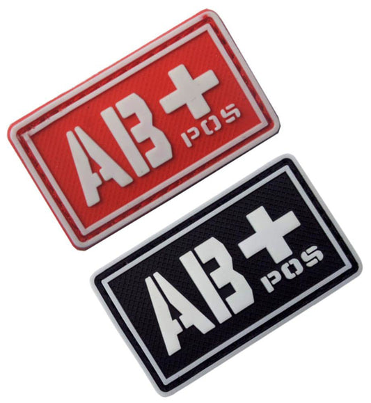 AB Positive Morale Patches