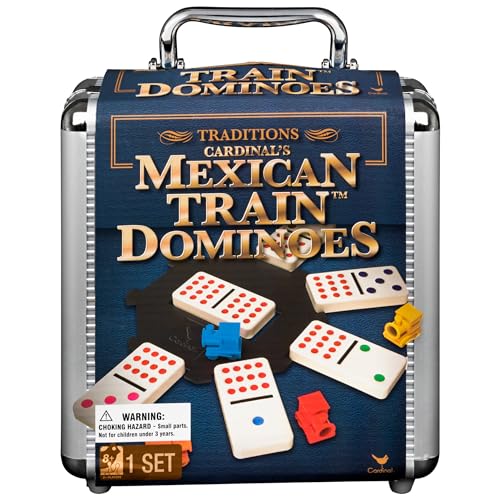 Mexican Train Dominoes Board Game for Family Game Night