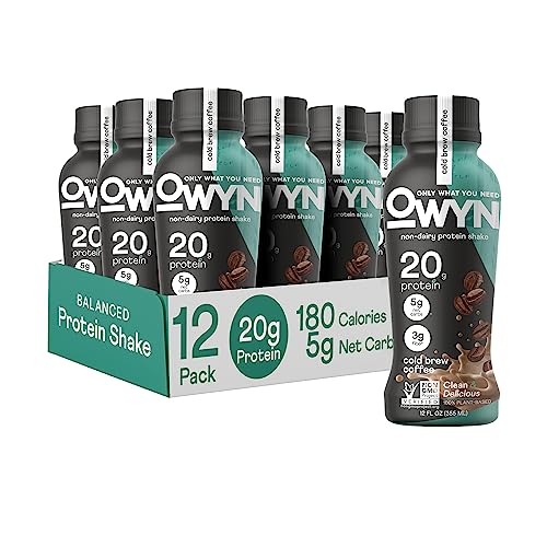 Vegan Plant-Based Protein Shake, Coffee, 20g Protein Supplements Pack.