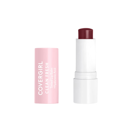 CoverGirl Clean Fresh Tinted Lip Balm, Vegan Formula, Hydrating, Natural Finish, Cruelty Free, ...