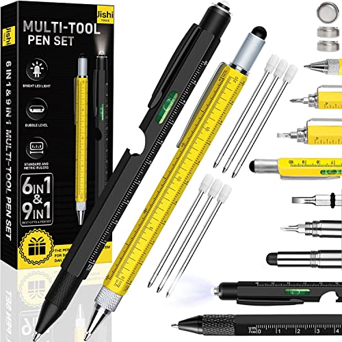 Multitool Pen Set Gifts for Men - Unique Birthday, Dad