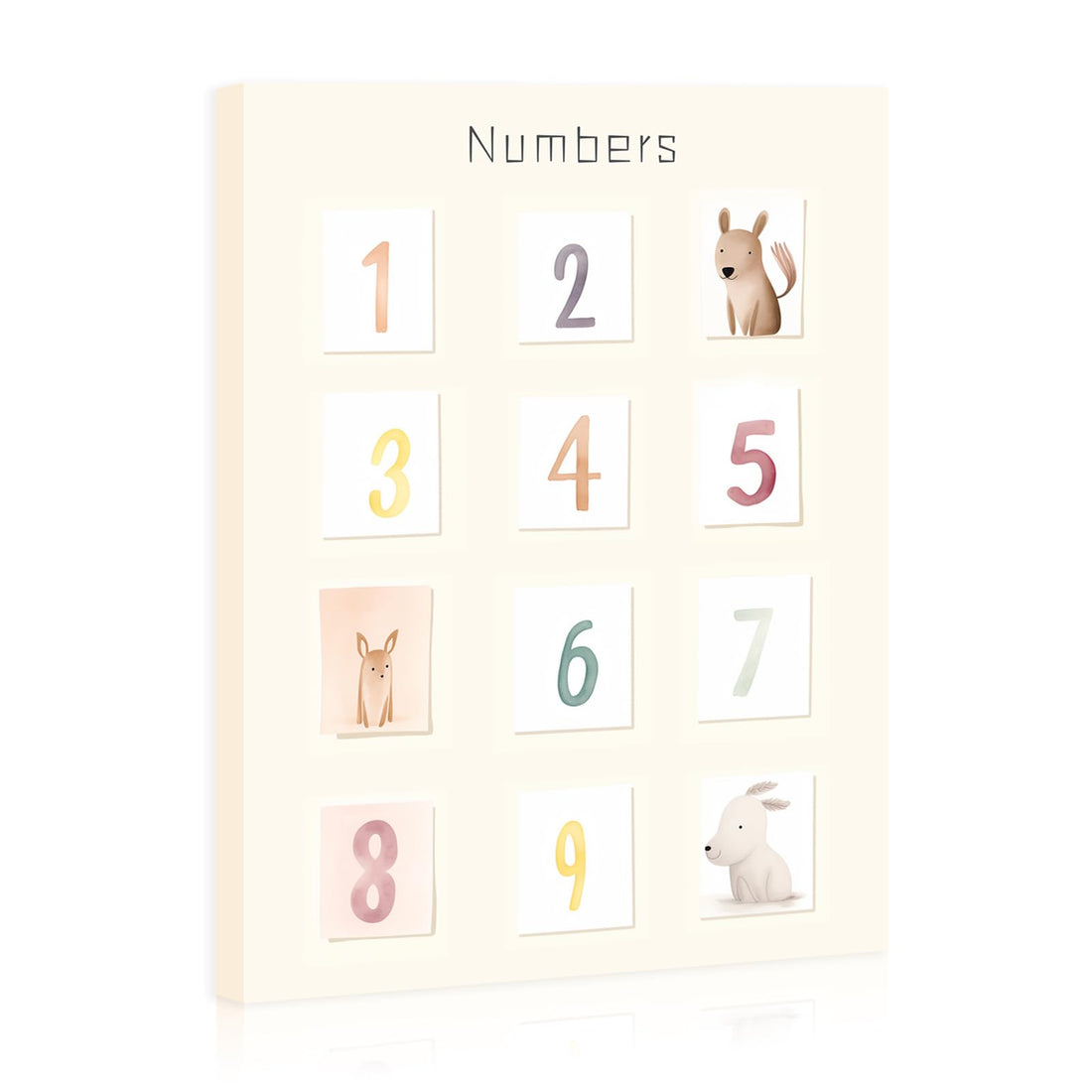 Nursery Number Wall Art Decor