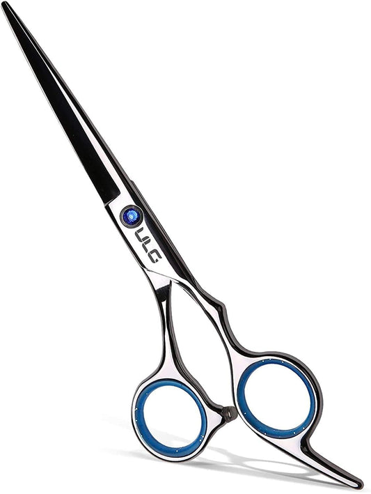 Professional hair cutting scissors with precision razor edge barber scissors blades.