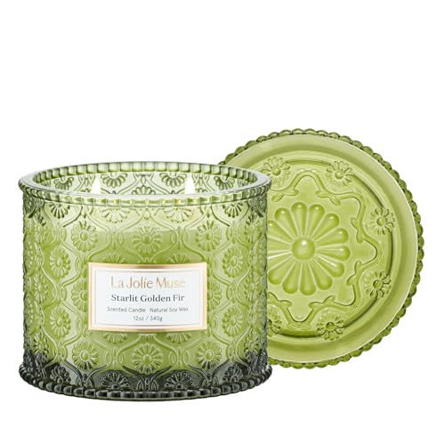 Lavender-Infused Cedarwood Candle for Holiday Decor and Home Scenting.