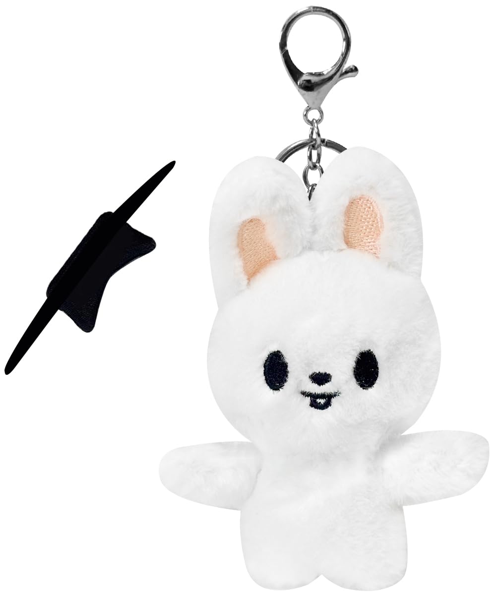 Cute Plush Keychain Soft Stuffed Animal Pendant for Handbag Charm Decor