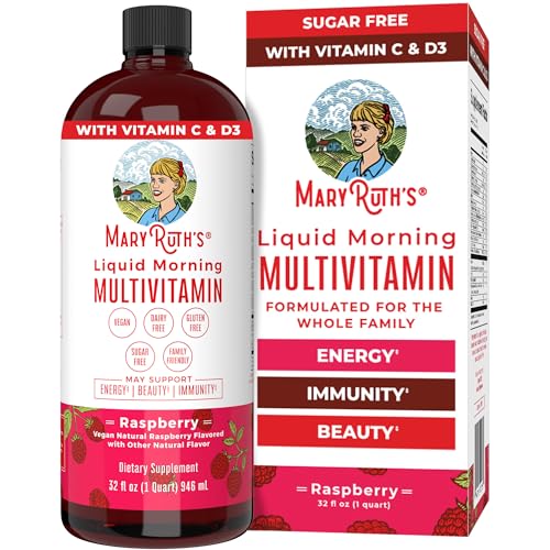 Unlock Ultimate Wellness with MaryRuth's Multivitamin: Energy & Beauty Boost