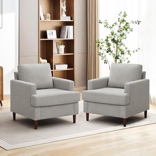 Mid-Century Modern Accent Chair for Living Room