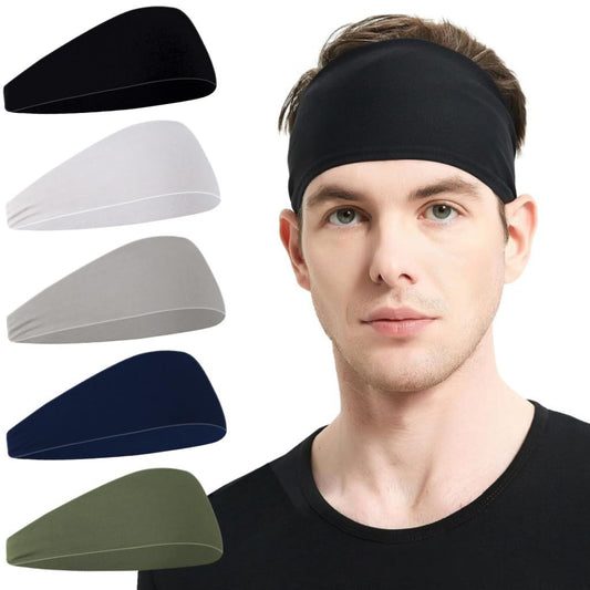 Stretchy Sports Headbands for Women and Men