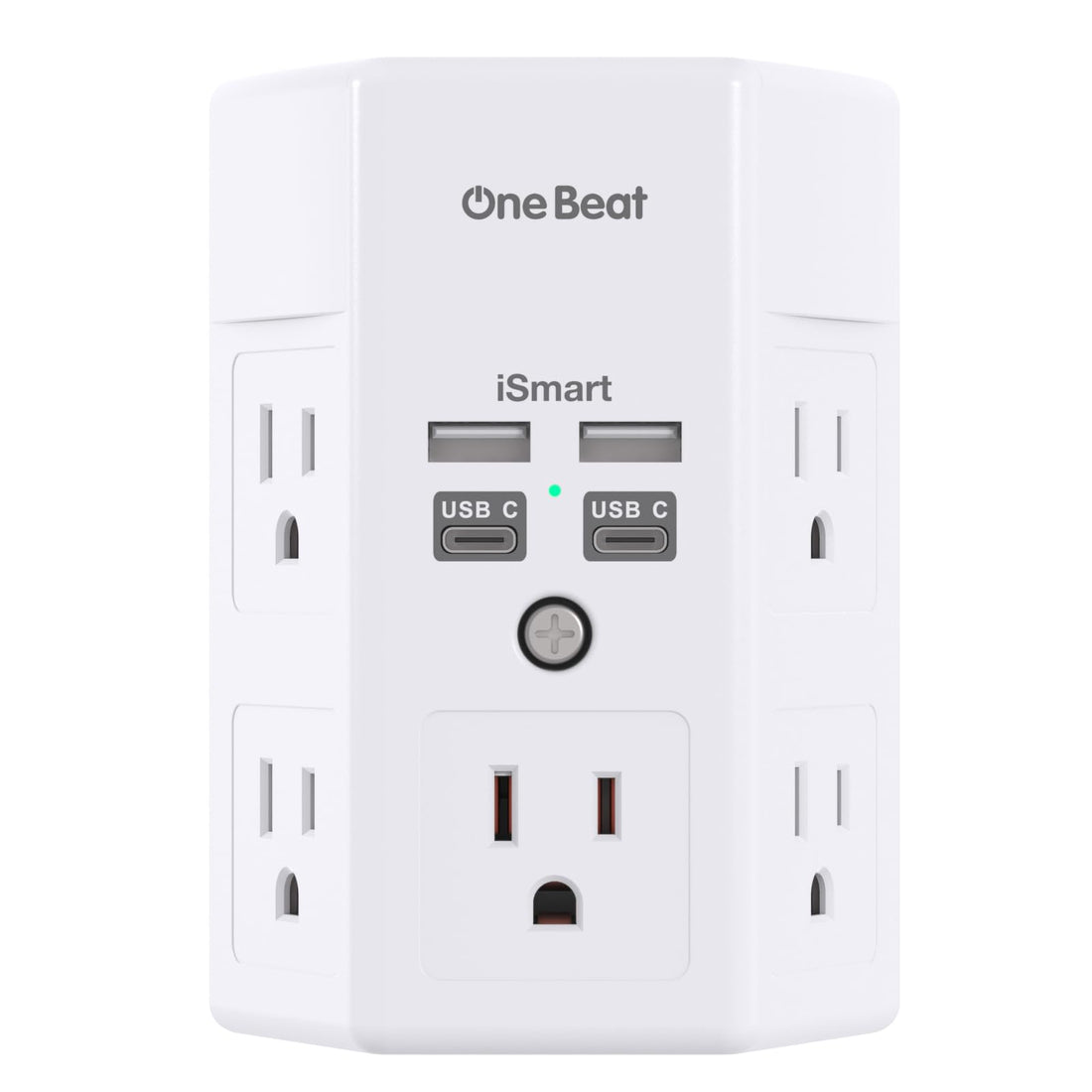 Don't Miss Out: Ultimate 5-Outlet & 4-USB Port Surge Protector for All Your Devices!
