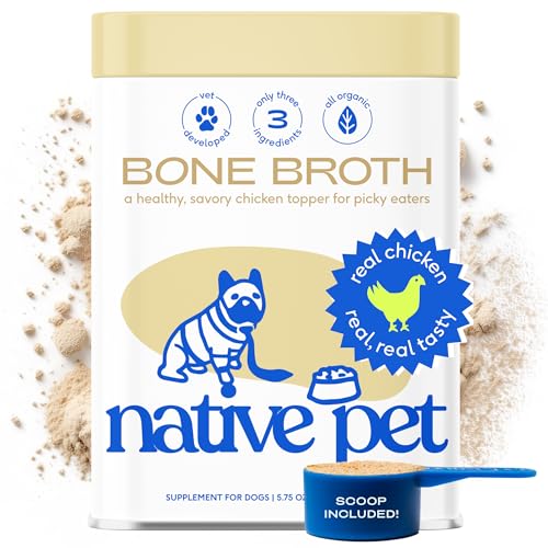 Nutritious and Delicious Bone Broth Powder for Natural Pet Nutrition.